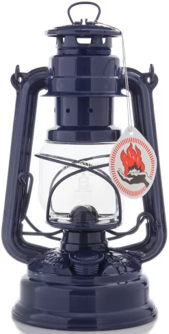 Feuerhand Sturmlaterne 276 Kobaltblau