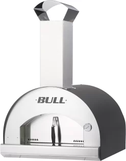 BULL Pizzaofen Holz L - Built-In Einbauofen 60 X 60 Cm