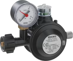 GOK Sicherheits Gasdruckregler PRO 50 Mbar Für Gasflaschen (KLF)