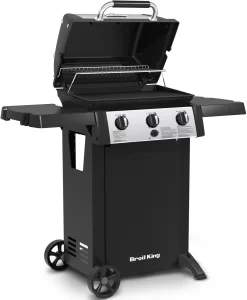 Broil King GEM 310 Gasgrill Inkl. Grillfürst Fettschiene - Modell 2023 -Barbecue Shop 21509 Broil King Gem 320 814152 open 1