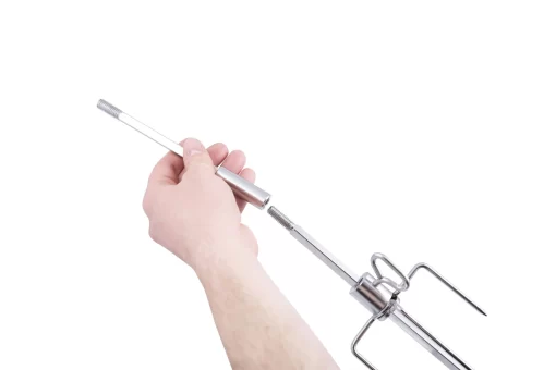 Broil King Pellet Smoker Drehspieß-Set Mit Elektromotor -Barbecue Shop 22153 broil king pellet smoker drehspies 1 1607699335