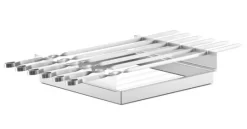 Thüros Schaschlik Spießaufsatz Mit 8 Spießen Für T2 Und Thüros 1 (Grillfläche 35x35 Cm)