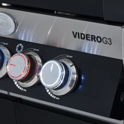 Rösle Gasgrill Videro G3 Schwarz - Modell 2023 -Barbecue Shop 25519 02 Gasgrill BBQ Station Videro G3 schwarz 50mbar