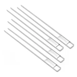 Broil King Edelstahl Grillspieße Doppelspieße 35,5 Cm - 4 Stück -Barbecue Shop 6741 Broil King Grillspiess 64045