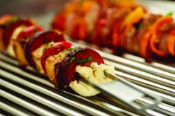 Broil King Edelstahl Grillspieße Doppelspieße 35,5 Cm - 4 Stück -Barbecue Shop 6741 Broil King Spiesse 64045