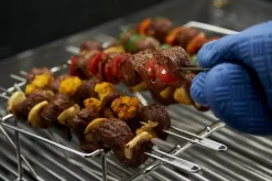 Broil King Multigestell: Bratenkorb, Rippchenhalter Und Spießgestell -Barbecue Shop 6742 Broil King Spiess Gestell 64233 1