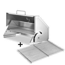 Thüros Schwenkhaube Für T4, Thüros 2, Sylt (Grillfläche 40x60 Cm) Inkl. Rostauflage