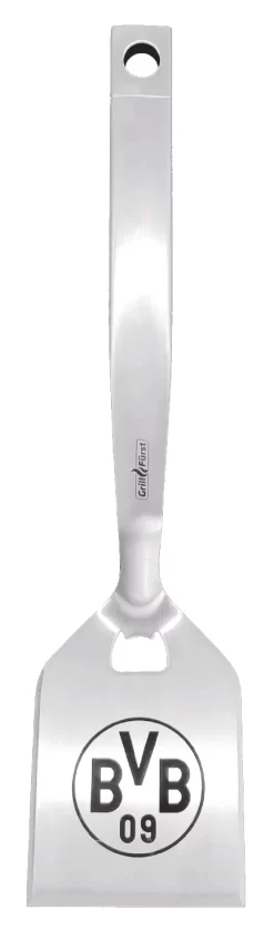 Grillfürst Premium Grillbesteck Set Mit Grillzange, -Wender Und -Gabel - Borussia Dortmund Edition In Geschenkverpackung -Barbecue Shop BVB Premium Grillwender Edelstahl