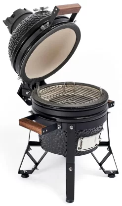 The Bastard Keramikgrill Classic Small - Schwarz Glänzend - Modell 2023 -Barbecue Shop Bastard Grill Classic Small BC206 seitlich
