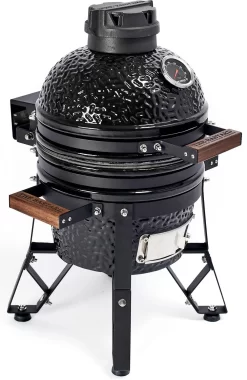 The Bastard Keramikgrill Classic Small - Schwarz Glänzend - Modell 2023