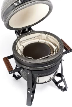 The Bastard Keramikgrill Urban Small - Schwarz Matt - Modell 2023 -Barbecue Shop Bastard Keramikgrill Urban Small Hitzeschild BU206