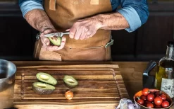 Big Green Egg Messerset -Barbecue Shop Big Green Egg Gemuesemesser Avocado