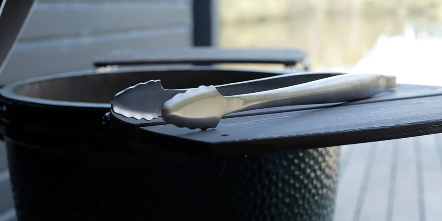 Big Green Egg Premium Grillzange Aus Edelstahl 1 Big Green Egg Premium Grillzange Aus Edelstahl