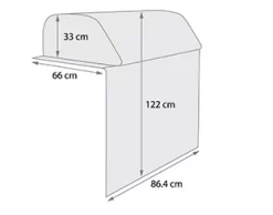 Broil King Abdeckhaube 400er Built-In Gasgrills