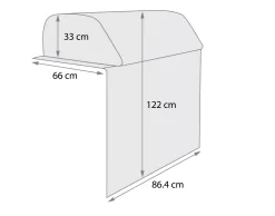 Broil King Abdeckhaube 500er Built-In Gasgrills