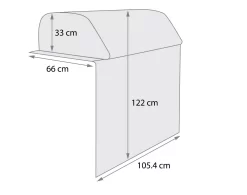 Broil King Abdeckhaube 600er Built-In Gasgrills