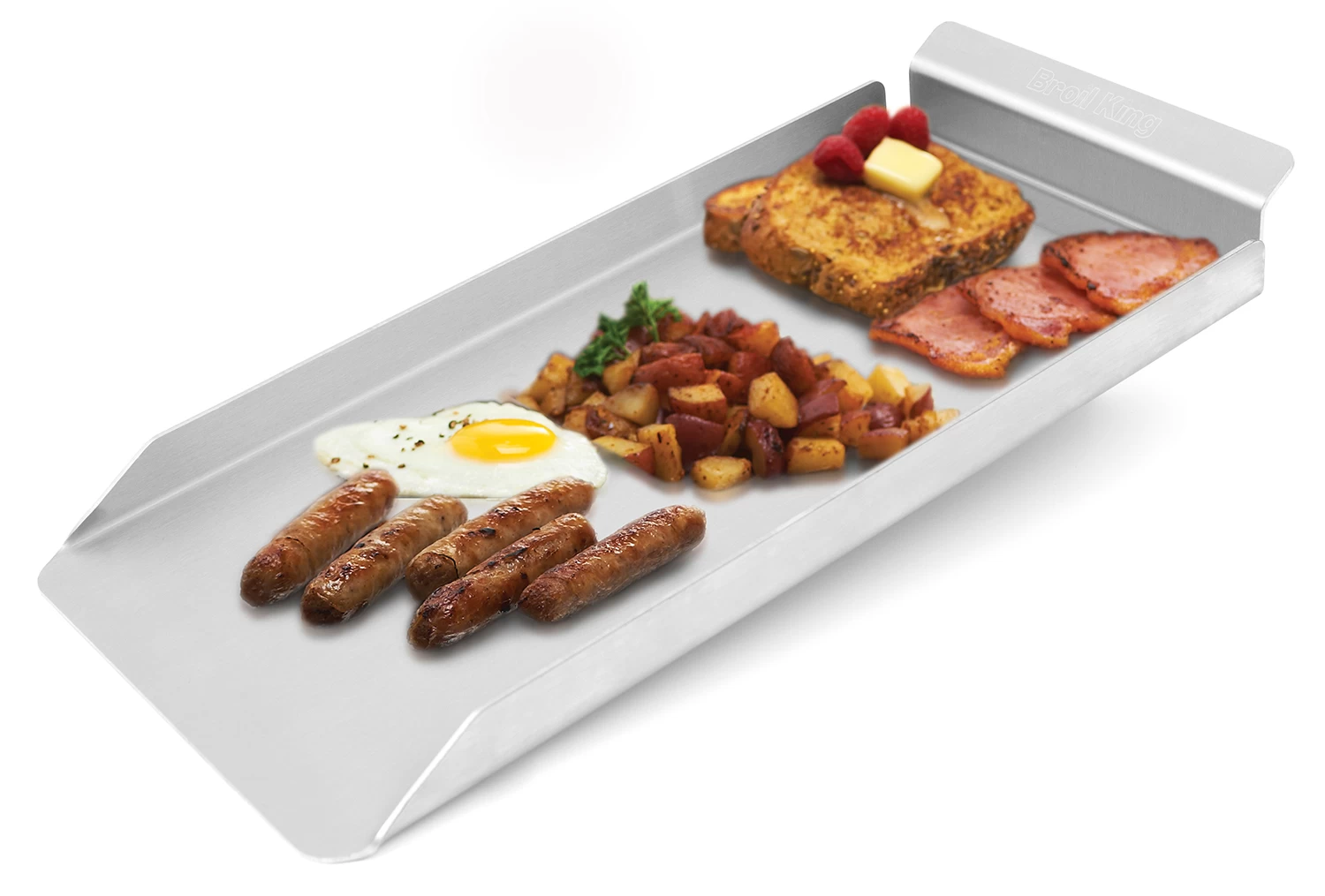 Broil King Narrow Backplatte / Plancha Edelstahl 38,1 X 17,4 Cm 2 Broil King Narrow Backplatte / Plancha Edelstahl 38,1 X 17,4 Cm – Bild 2