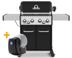 Broil King Baron 490 Black Gasgrill Inkl. Drehspieß - Modell 2023 - SMART Deal Inkl. Grillfürst Grill Control -Barbecue Shop Broil King Smart Grill Baron 490 Grillfuerst Grill Control 1