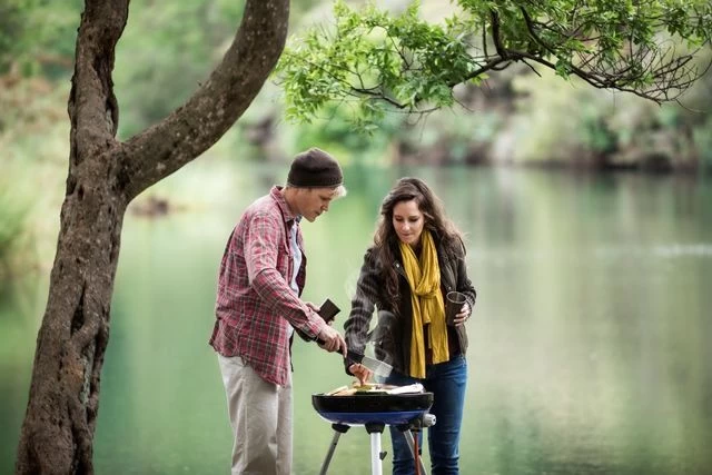 CADAC Camping Gasgrill Carri Chef 50 / BBQ Plancha + Dome - 50 Mbar 5 CADAC Camping Gasgrill Carri Chef 50 / BBQ Plancha + Dome - 50 Mbar – Bild 5