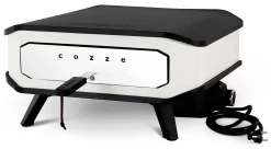 COZZE Pizzaofen Elektrisch 42,5 Cm (17") - Inkl. Pizzastein & Hitzeschild -Barbecue Shop Cozze Elektro Pizzaofen 17 Zoll Hitzeschild