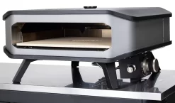 COZZE Pizzaofen Gas 42,5 Cm (17") Mit Thermometer - Inkl. Pizzastein -Barbecue Shop Cozze Gas Pizzaofen Thermometer 17 Zoll