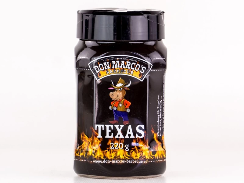 Don Marcos Texas Style BBQ Rub 220g Dose 1 Don Marcos Texas Style BBQ Rub 220g Dose