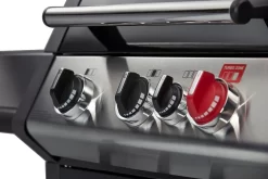 Enders Gasgrill Monroe Black Pro 3 K Turbo -Barbecue Shop Enders Gasgrill Monroe Black Pro 3 K Turbo Bedienblende Edelstahl