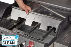 Enders Gasgrill Monroe Black Pro 3 K Turbo -Barbecue Shop Enders Gasgrill Monroe Black Pro 3 K Turbo leichte Reinigung