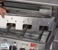 Enders Gasgrill Monroe Pro 3 SIK Turbo 23 Enders Gasgrill Monroe Pro 3 SIK Turbo -Barbecue Shop Enders Gasgrill Monroe Pro 3 SIK Turbo leichte Reinigung