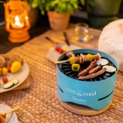 Feuerhand Tischgrill Tamber Lichtgrün 7 Feuerhand Tischgrill Tamber Lichtgrün -Barbecue Shop Feuerhand Tamber Tischgrill Lichtgruen Lifestyle