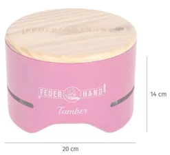 Feuerhand Tischgrill Tamber Telemagenta -Barbecue Shop Feuerhand Tischgrill Tamber Telemagenta Abmessungen