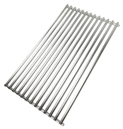 Grillfürst Edelstahl Grillrost Breit, 1 Stk. Für Grillfürst Gasgrill Stationen Ab G210 (24,1 X 41,6 Cm)