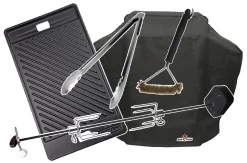 Grillfürst S530G 5-Brenner Gasgrill Mit Seitenkocher Und Gussrosten - Inkl. Gasgrill Einsteigerpaket