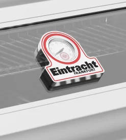 Grillfürst G591E 5-Brenner Einbaugrill - Eintracht Frankfurt Edition - Edelstahlroste 11 Grillfürst G591E 5-Brenner Einbaugrill - Eintracht Frankfurt Edition - Edelstahlroste -Barbecue Shop Grillfuerst Eintracht Frankfurt Grill Deckelthermometer SS 1