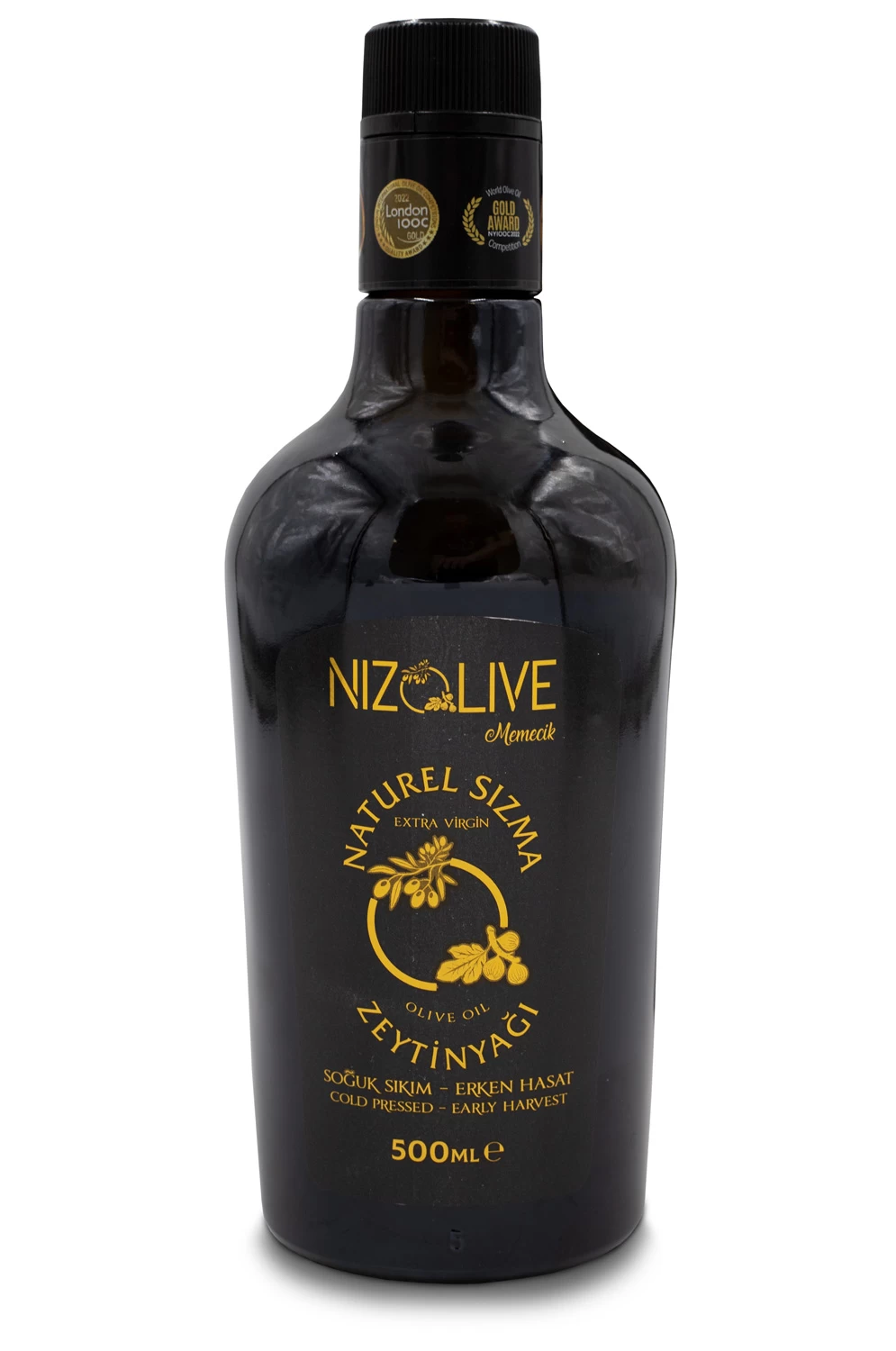 Grillfürst Feinkost - Olivenöl Niz Olive Memecik - Nativ Extra - Mehrfach International Preisgekrönt - 500ml 2 Grillfürst Feinkost - Olivenöl Niz Olive Memecik - Nativ Extra - Mehrfach International Preisgekrönt - 500ml – Bild 2