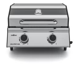 Grillfürst G201E 2-Brenner Gasgrill Portabel V2 - Campinggrill / Balkongrill 50mbar
