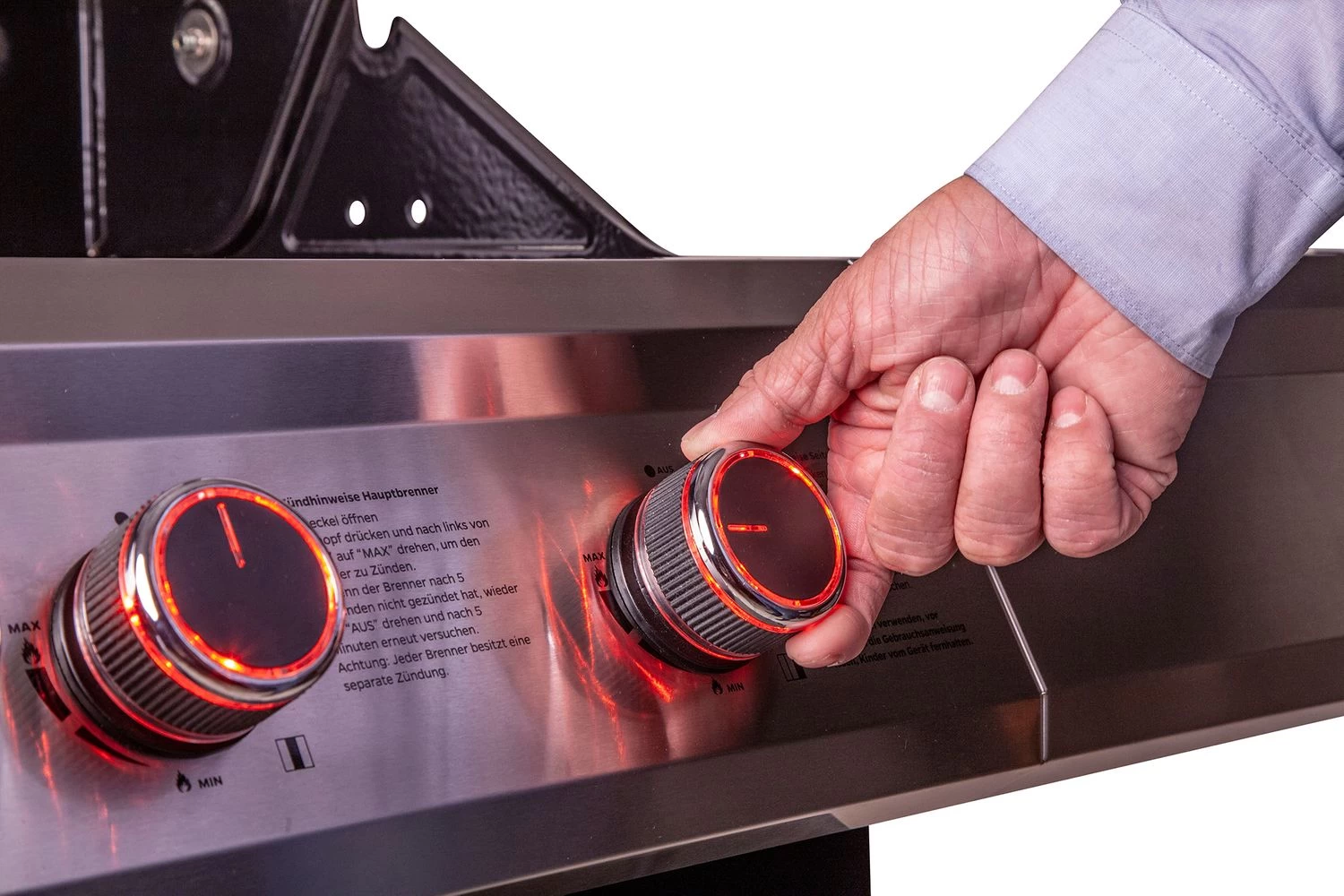 Grillfürst G210E 2-Brenner Gasgrill Mit Hochtemperaturbrenner Und Edelstahl Rosten 9 Grillfürst G210E 2-Brenner Gasgrill Mit Hochtemperaturbrenner Und Edelstahl Rosten – Bild 9