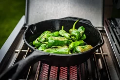 Grillfürst G520G 5-Brenner Gasgrill Mit Hochtemperaturbrenner, Heckbrenner Und Gusseisen Rosten -Barbecue Shop Grillfuerst Gasgrill G520G Pimentos de Padron