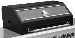 Grillfürst G520G 5-Brenner Gasgrill Mit Hochtemperaturbrenner, Heckbrenner Und Gusseisen Rosten -Barbecue Shop Grillfuerst Gasgrill G520G Sichtscheibe