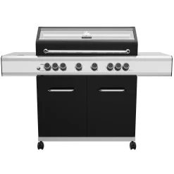 Grillfürst G620E 6-Brenner Gasgrill Mit Hochtemperaturbrenner, Heckbrenner Und Edelstahl Rosten - X-DEAL Inkl. Zubehörpaket