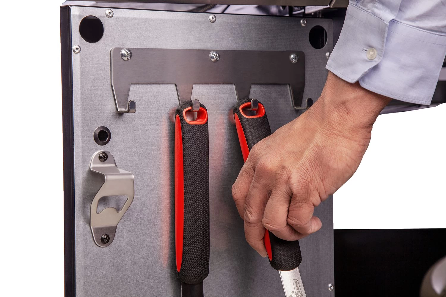 Grillfürst G621E 6-Brenner Edelstahl-Gasgrill Mit Hochtemperaturbrenner, Heckbrenner Und Edelstahl Rosten 8 Grillfürst G621E 6-Brenner Edelstahl-Gasgrill Mit Hochtemperaturbrenner, Heckbrenner Und Edelstahl Rosten – Bild 8