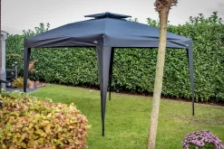 Grillfürst Pop-Up Pavillon / Grillpavillon / Gartenpavillon / Grillzelt 3x3m V3 - Mit Rauchabzug