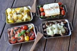 Grillfürst Grillpfännchen 2er Set Mit Schabern -Barbecue Shop Grillfuerst Grillpfaennchen Set 3