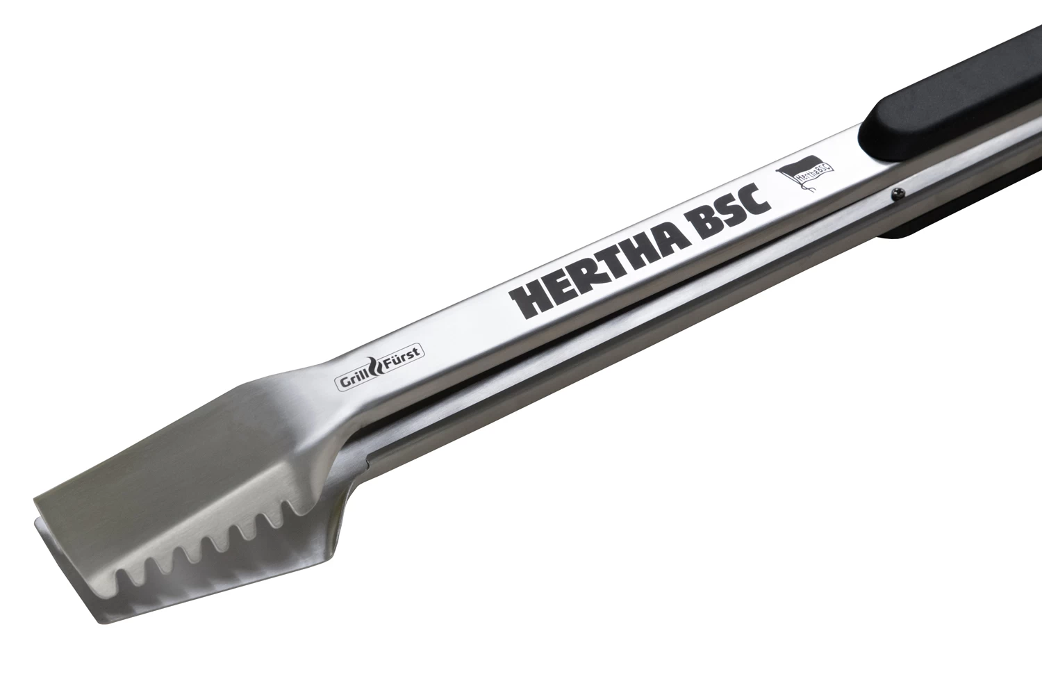 Grillfürst Premium Edelstahl Grillzange Mit Spatelkopf - Hertha BSC Edition 3 Grillfürst Premium Edelstahl Grillzange Mit Spatelkopf - Hertha BSC Edition – Bild 3