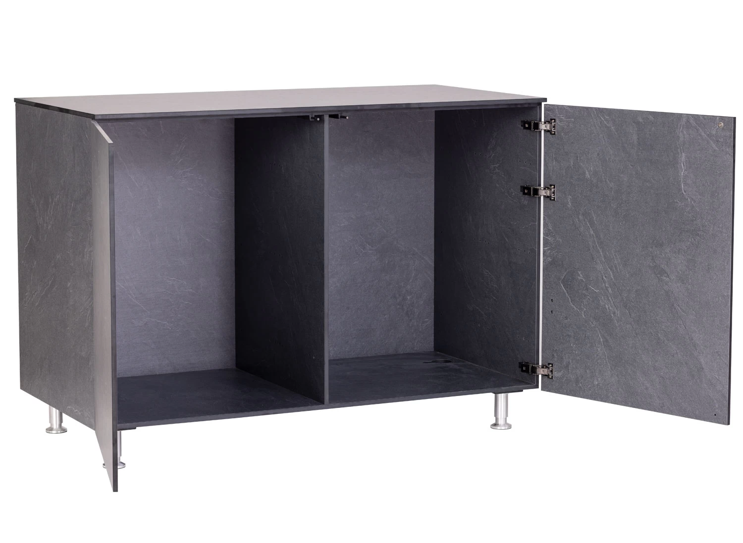 Grillfürst Outdoor Küche Schrank Modul Groß OKS130 Schiefer 2 Grillfürst Outdoor Küche Schrank Modul Groß OKS130 Schiefer – Bild 2