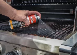 Grillfürst Reinigungsset Für Gussroste Mit Messing Grillbürste Inkl. Schaber, Grillreiniger Spezial Lösung Und Gusseisen Pflegespray -Barbecue Shop Grillfuerst Pflegespray Gasgrill 1
