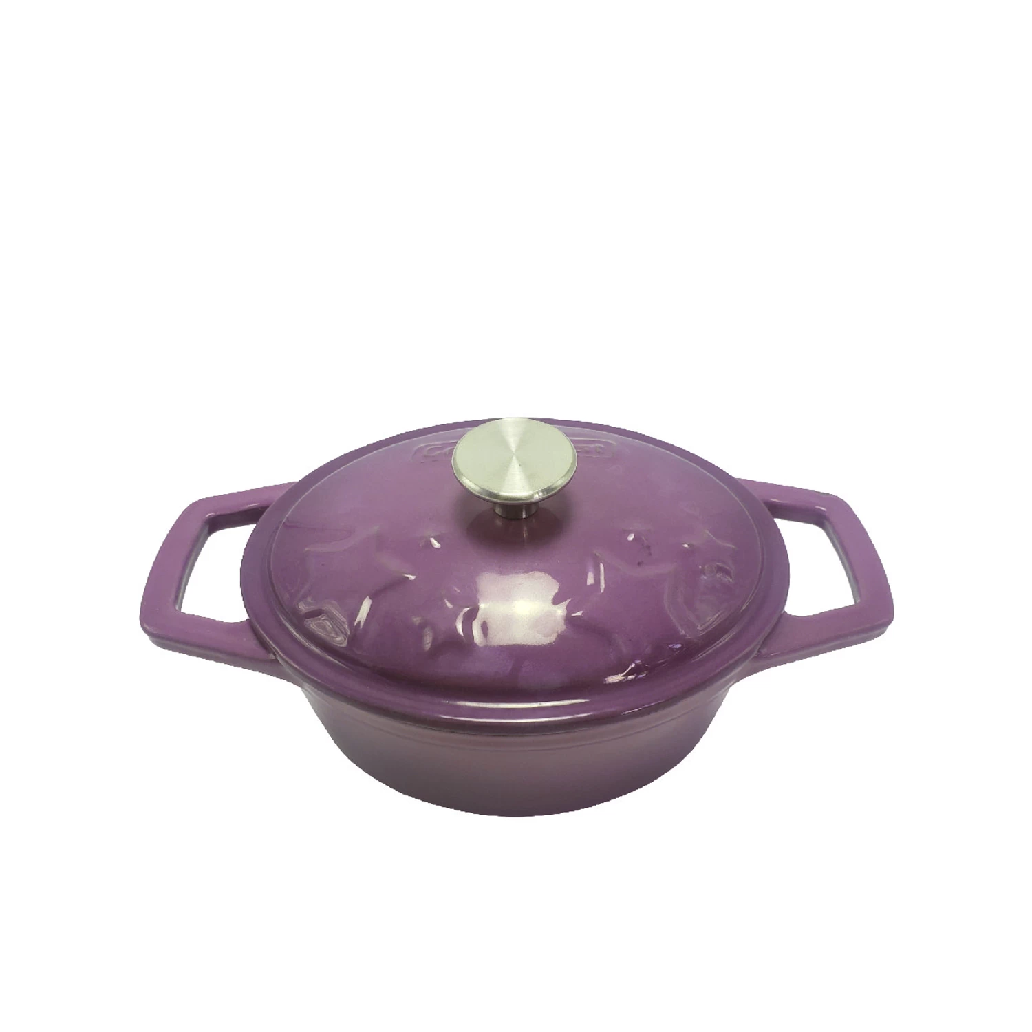 Grillfürst Dutch Oven Sternentöpfchen / Gusseisen Bräter - Emailliert - S - Lila 1 Grillfürst Dutch Oven Sternentöpfchen / Gusseisen Bräter - Emailliert - S - Lila