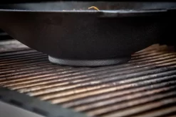 Grillfürst Gusseisen Wok Mit 2 Griffen Ø 30 Cm 10 Grillfürst Gusseisen Wok Mit 2 Griffen Ø 30 Cm -Barbecue Shop Grillfuerst Wok flacher Boden