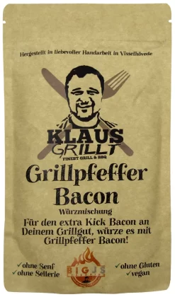 Grillpfeffer Bacon 250 G Beutel By Klaus Grillt