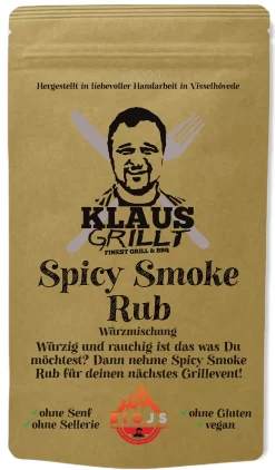 Spicy Smoke Rub 250 G Beutel By Klaus Grillt